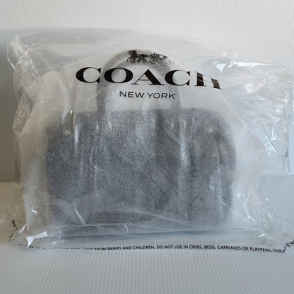 NIB/NWOT Coach Satchel Signature Leather Handbag - Picture 1 of 12